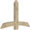 Ekena Millwork Bellingham Rough Sawn Timber Gable Bracket, Douglas Fir, 60"W x 40"H x 4"D x 6"F, 16/12 Pitch GBW060X40X0406BEL00RDF - alternate 2
